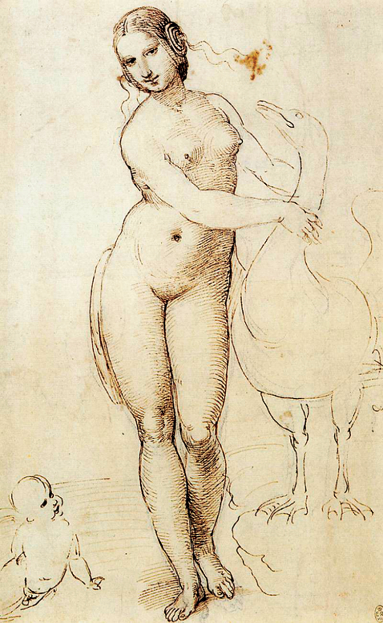   拉斐尔·桑西  Raffaello Santi  ——素描作品 (11)